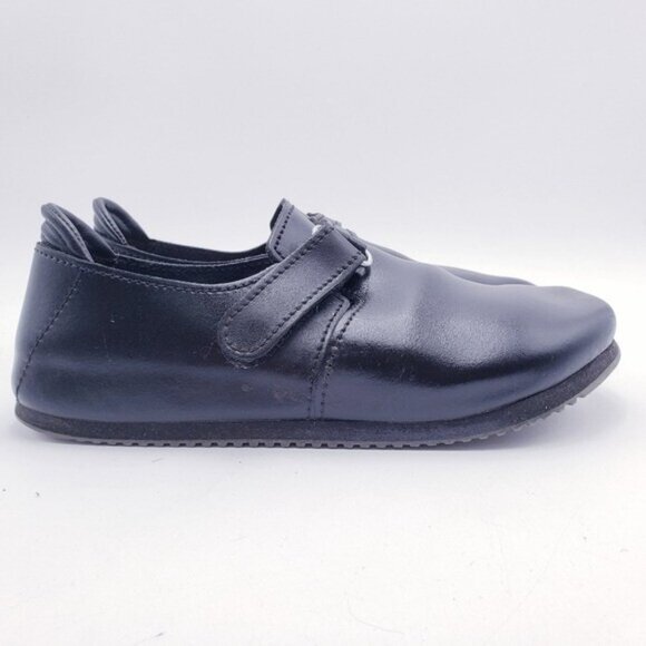 BIRKENSTOCK Unisex EU 42 Clogs Linz Super Shoe Natural Leather Black Chef Shoe - Picture 5 of 9